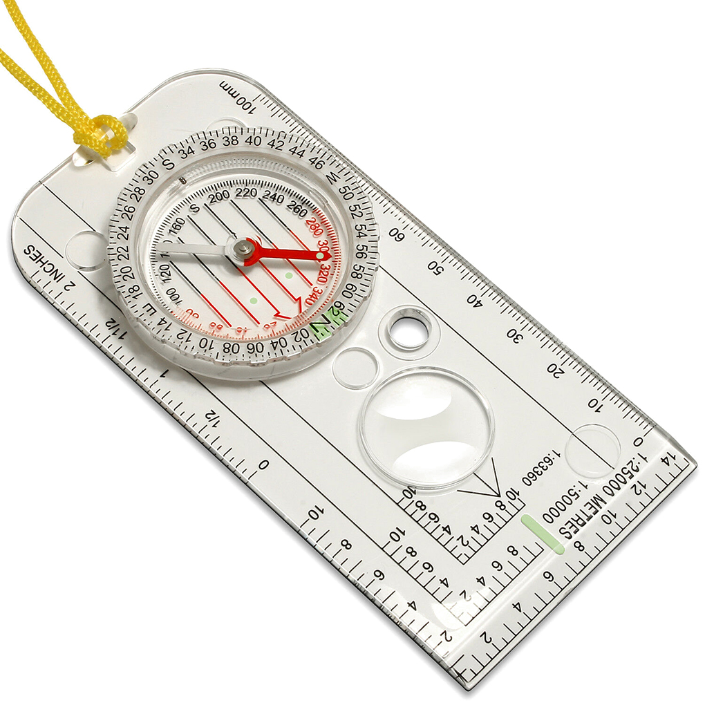 Outdoor Hunting Maps - Kompas Navigatie Kaart Liniaal Lezen Scouting