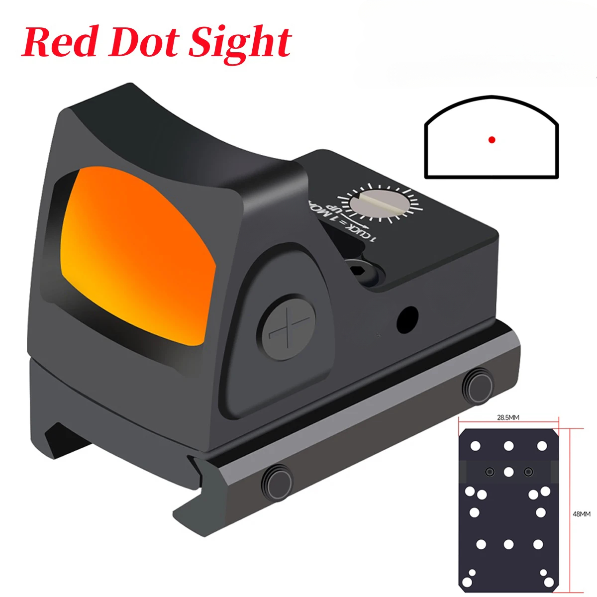 Outdoor Hunting Lab - Mini Red Dot Sight Tactische Optische