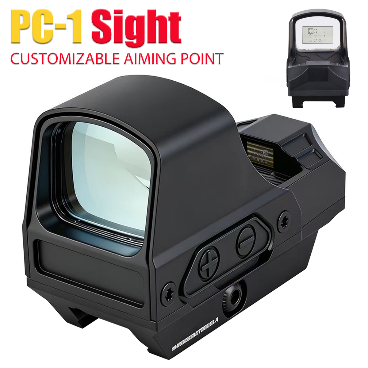 Outdoor Hunting Lab - Tactische PC-1 Open Holografische Red Dot