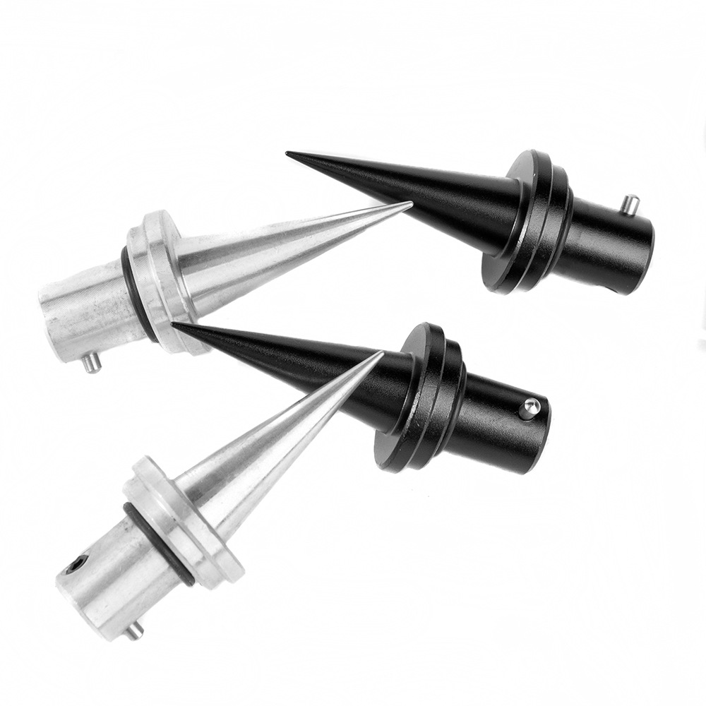 Bipod Rifle Mount - 2PCS V8 Bipod Spikes Voeten Houder