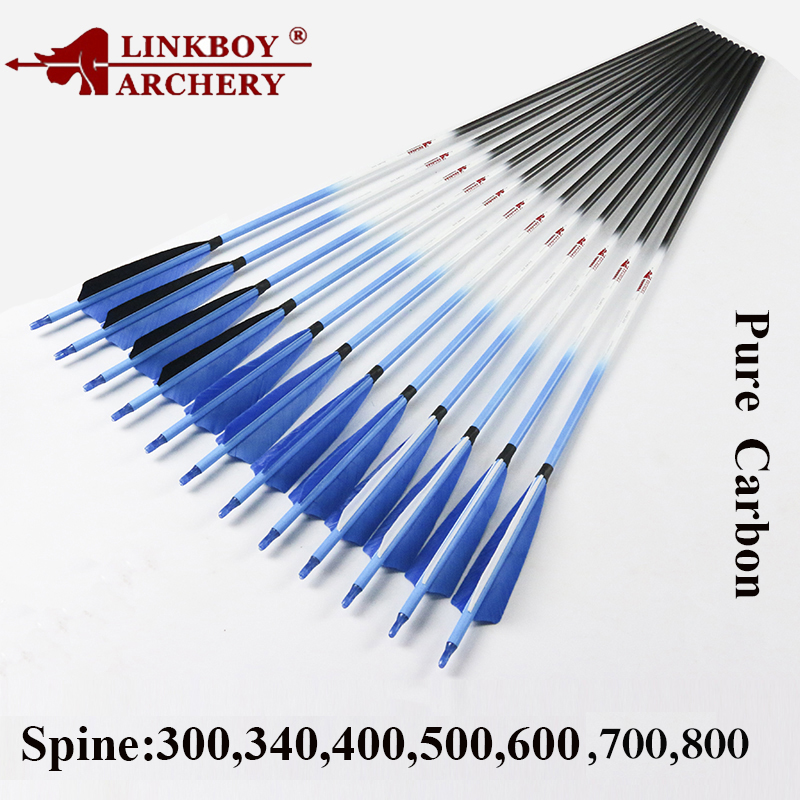 Hunting Bow Compound - Linkboy Boogschieten Carbon Pijlen SP800 ID6.2mm
