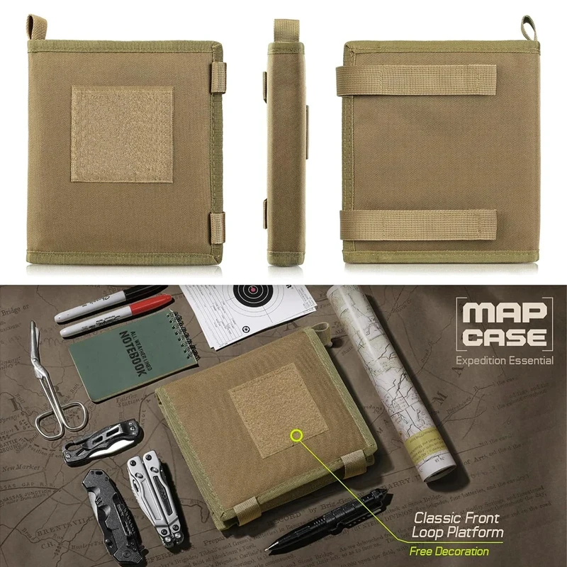 Outdoor Hunting Maps - Oxford MapHolder Case Opvouwbaar opbergzakje EDC