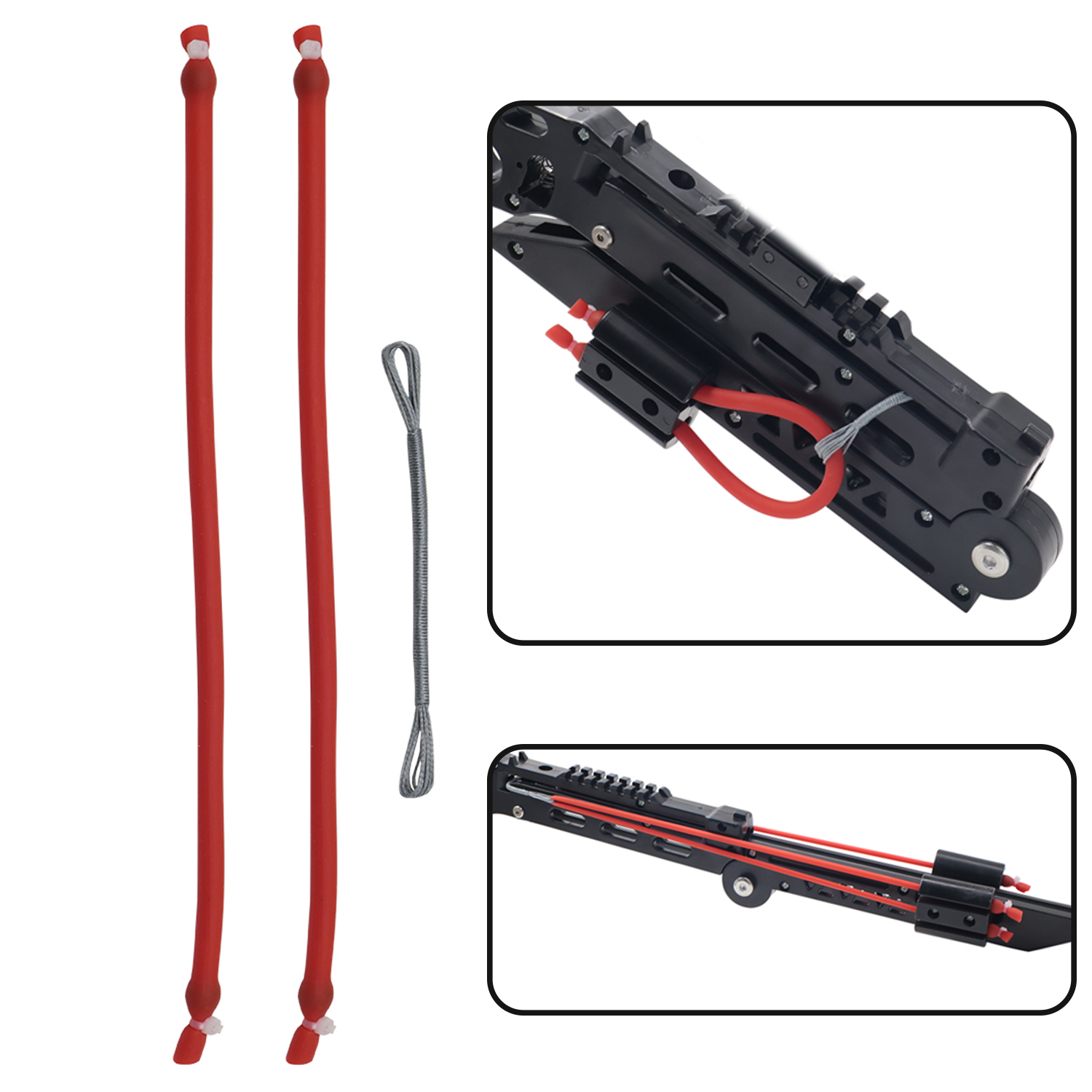 Outdoor Hunting Launcher - Opvouwbare rubberbanden voor katapulten, jachtrubberbanden 3060,