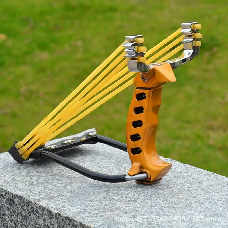 Outdoor Hunting Launcher - Met Polsondersteuning Power Katapult Traditionele Metalen