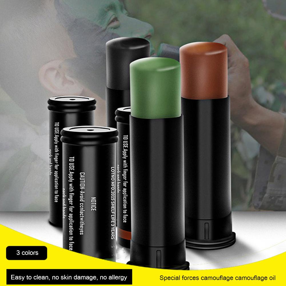Camo Face Paint - 3 Stuks Militaire Woodland Camouflage Camouflage