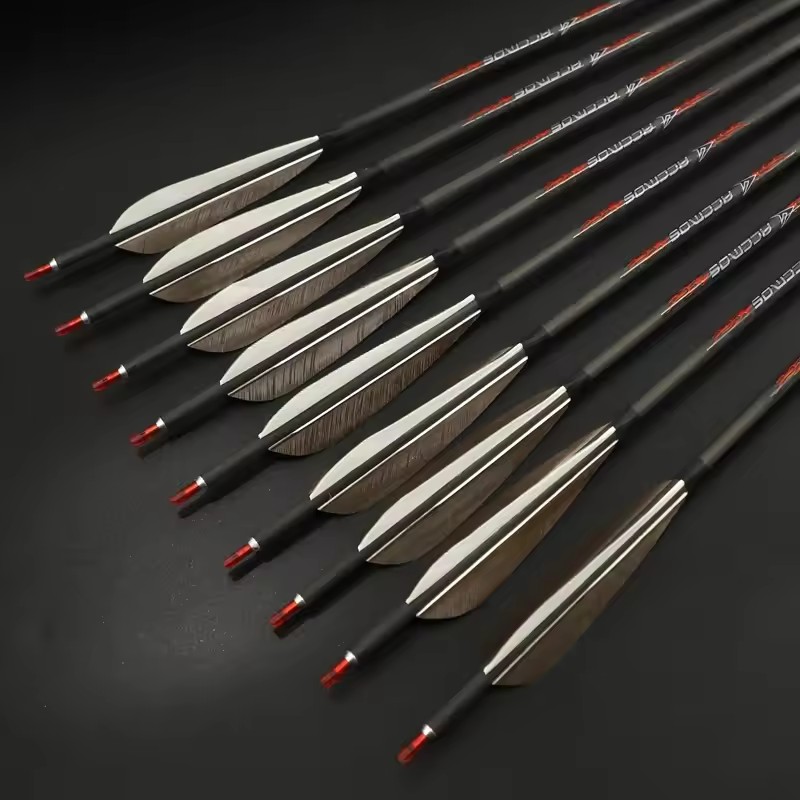 Hunting Bow Compound - ACCMOS 33 inch Pure Carbon Pijlen