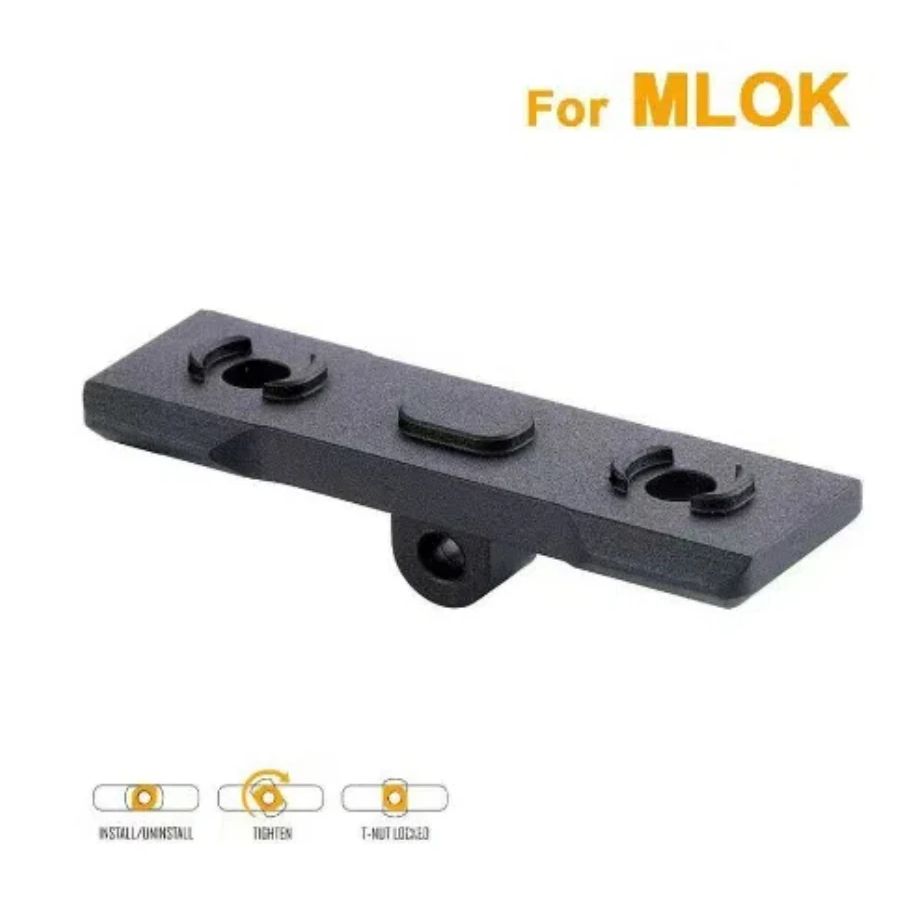 Bipod Rifle Mount - Outdoor Tactische MLOK Keymod Bipod Mount