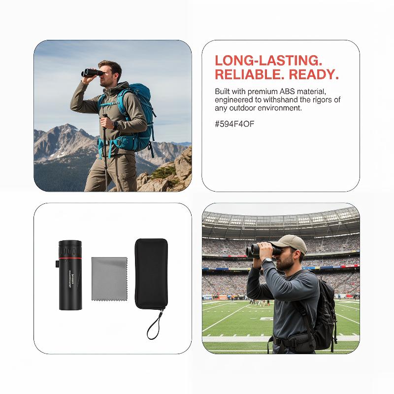 Hunting Outdoor Watch - HD Monoculaire 40X60 nachtzichttelescoop in zakformaat,