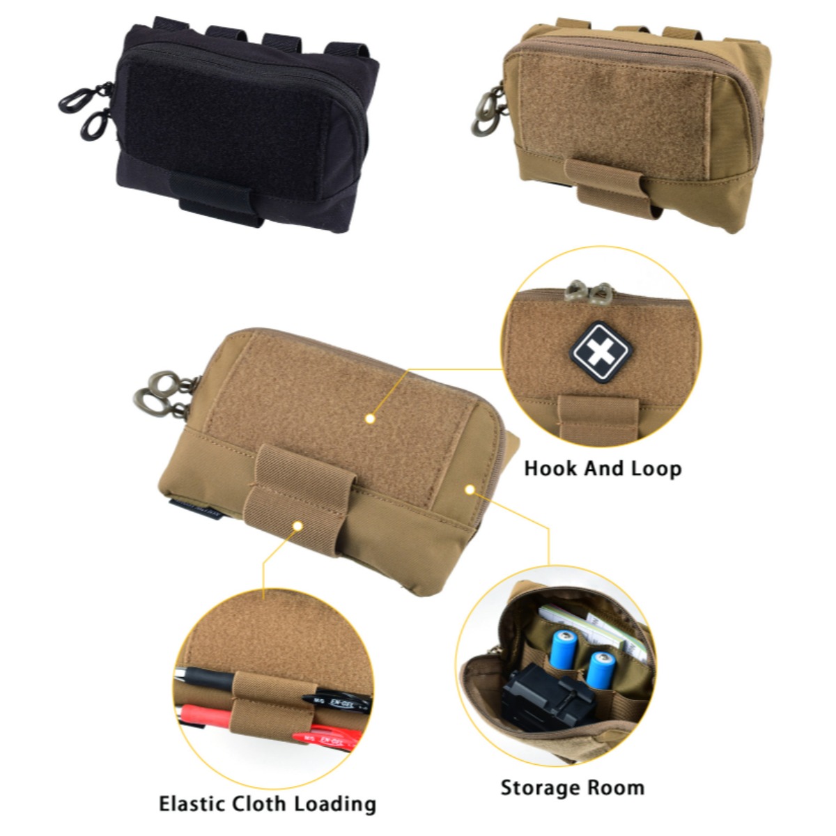 Outdoor Hunting Maps - Tactische multifunctionele borst Admin Map Pouch