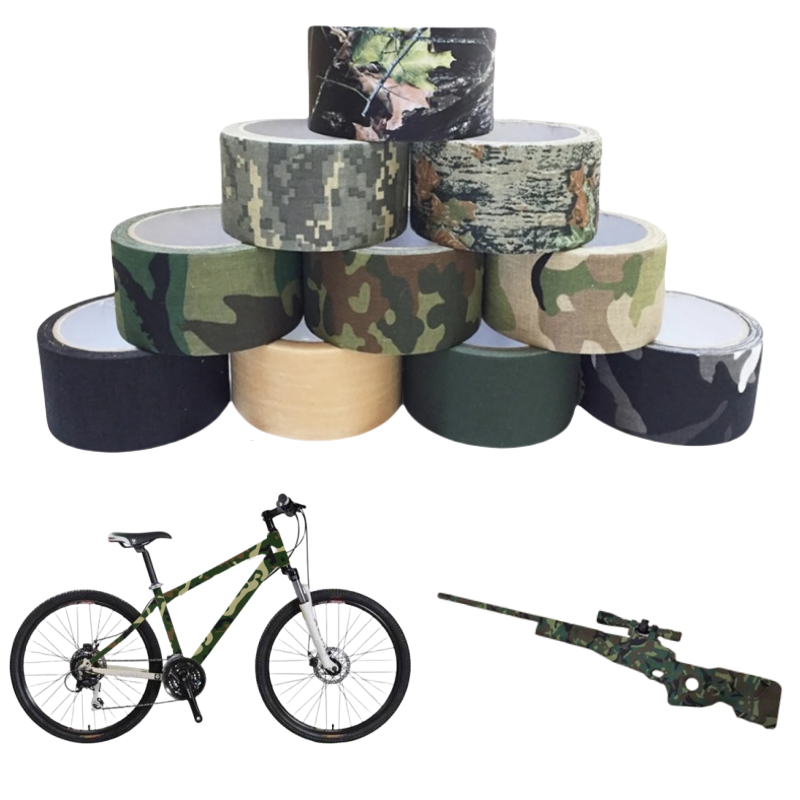 Outdoor Hunting Rifle - 5M/10M Multifunctionele Camo Tape Zelfklevende Camouflage