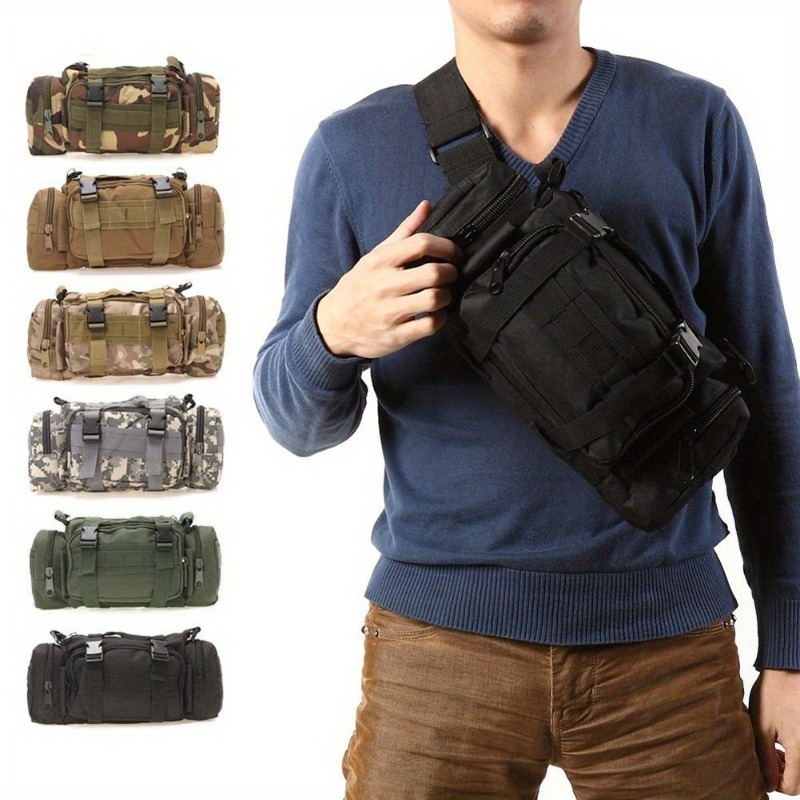 Tactical Belt Rigger - Heren Tactische Waterdichte Heuptasje Enkele Schouder