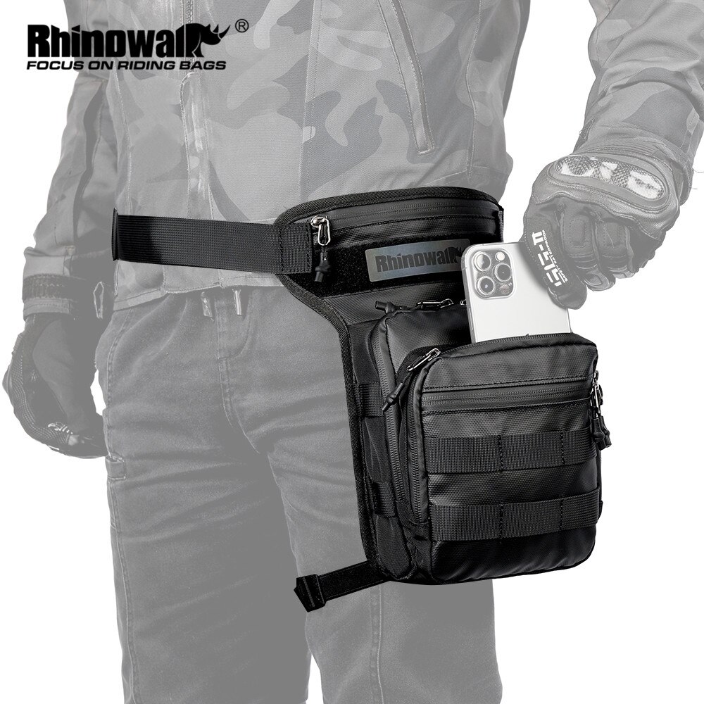 Tactical Belt Rigger - Rhinowalk motorfiets drop beenzak dij riem