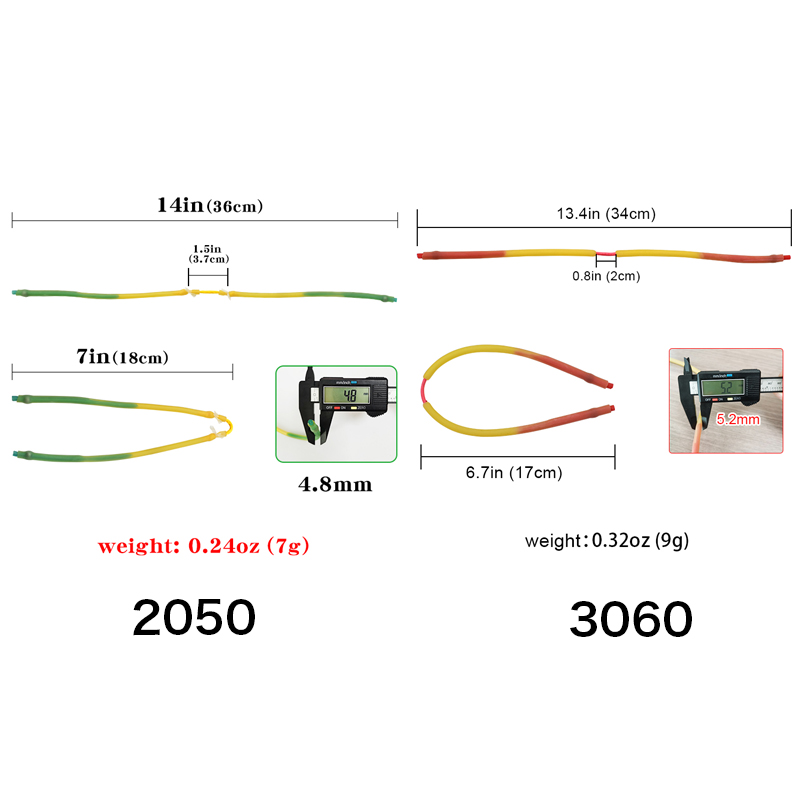 10 Stuks 2050 3060 Vis Schiete - Outdoor Hunting Launcher recensie en prijs