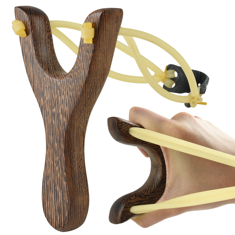 Traditionele houten Tirachinas - Outdoor Hunting Launcher recensie en prijs