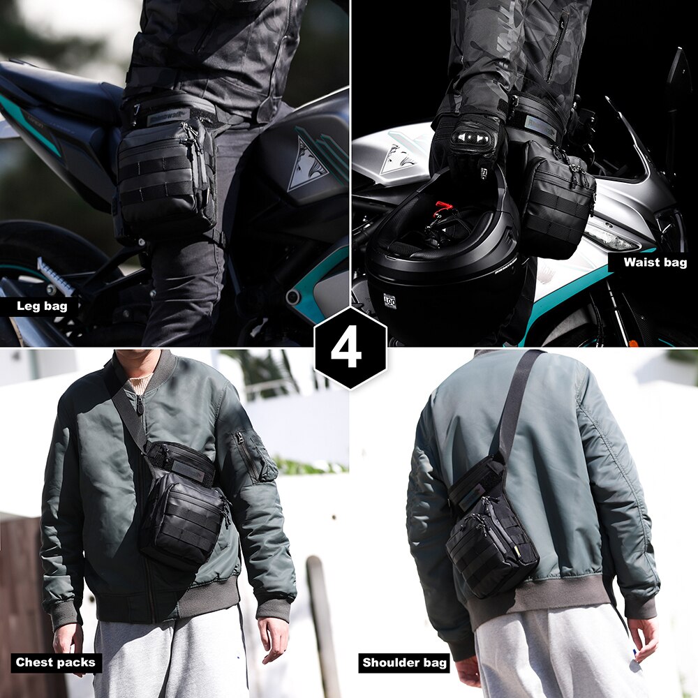 Rhinowalk motorfiets drop been - Tactical Belt Rigger recensie en prijs