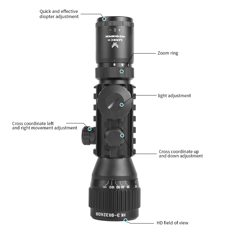 Tactische HK 3-9X32AOIR Jacht  - Outdoor Hunting Lab recensie en prijs