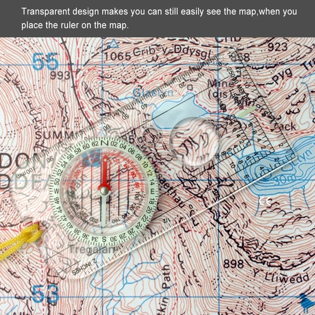 Kompasnavigatie Kaartliniaal L - Outdoor Hunting Maps recensie en prijs
