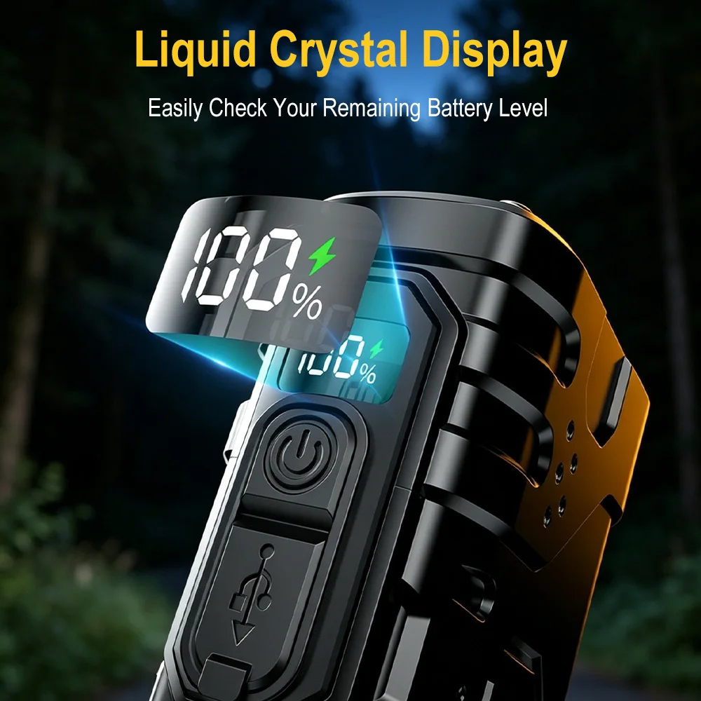 BORUIiT Handkruk EDC LED-zakla - Tactical Flashlight Rechargeable recensie en prijs