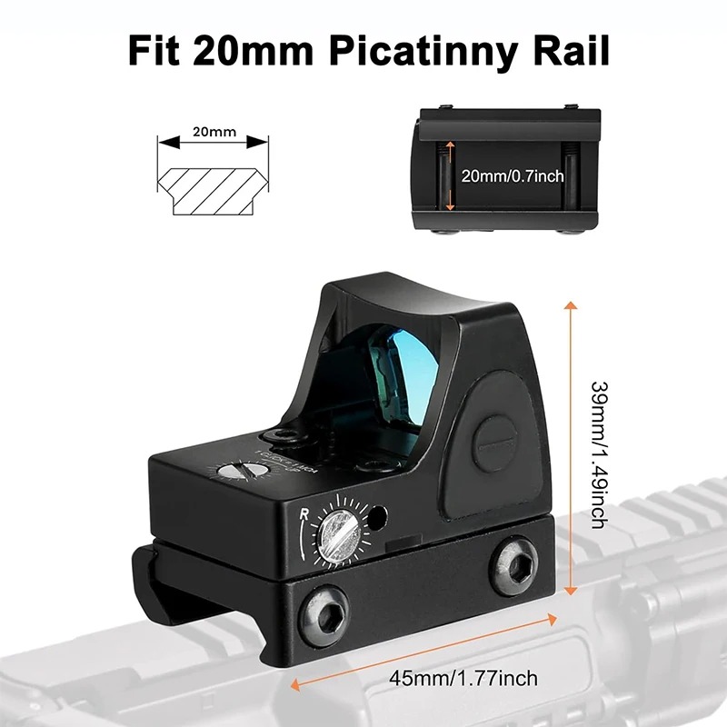 Rood-puntvizier 3 MOA Reflex O - Outdoor Hunting Lab recensie en prijs