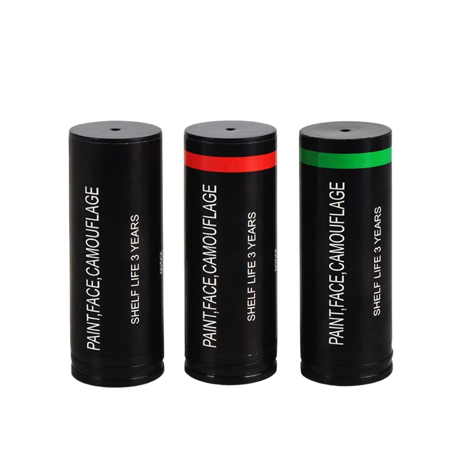 3x rood zwart camo-gezicht, bo - Camo Face Paint recensie en prijs
