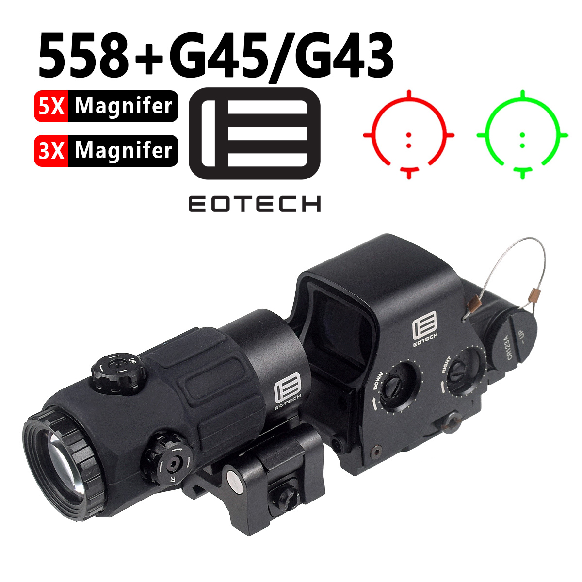 EOTECH G43 G33 G45 3X 5X Vergr - Outdoor Hunting Lab recensie en prijs