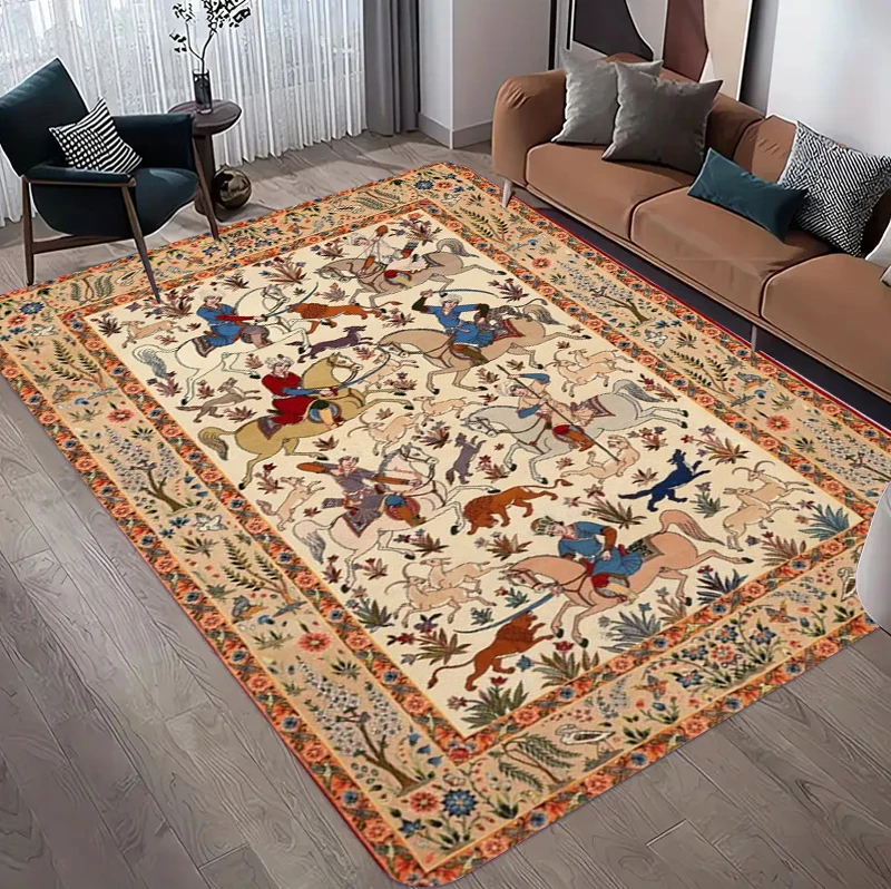 Vintage Perzisch jachtbloemenk - Hunting Outdoor Rug recensie en prijs
