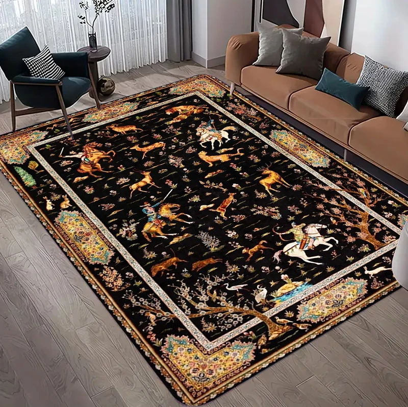 Vintage Perzisch jachtbloemenk - Hunting Outdoor Rug recensie en prijs