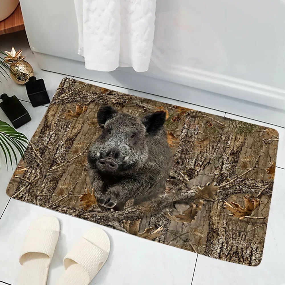 Deurmat met camouflage- en bos - Hunting Outdoor Rug recensie en prijs