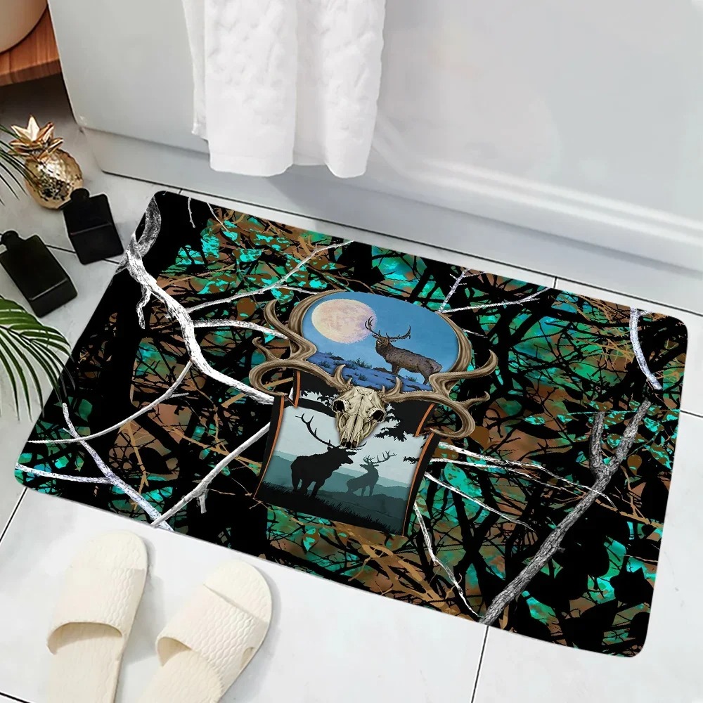 Deurmat met camouflage- en bos - Hunting Outdoor Rug recensie en prijs
