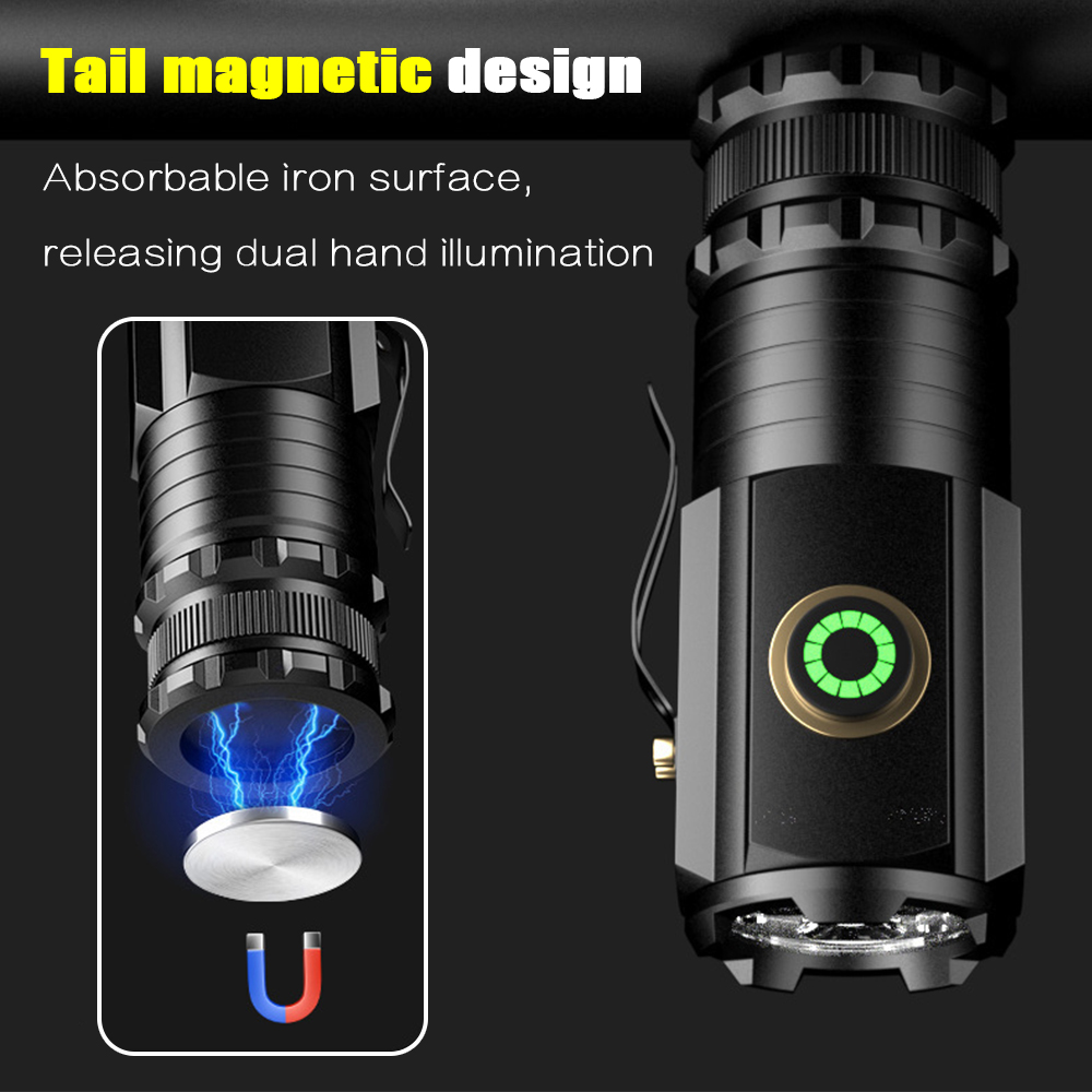 Draagbare krachtige mini LED-z - Tactical Flashlight Rechargeable recensie en prijs