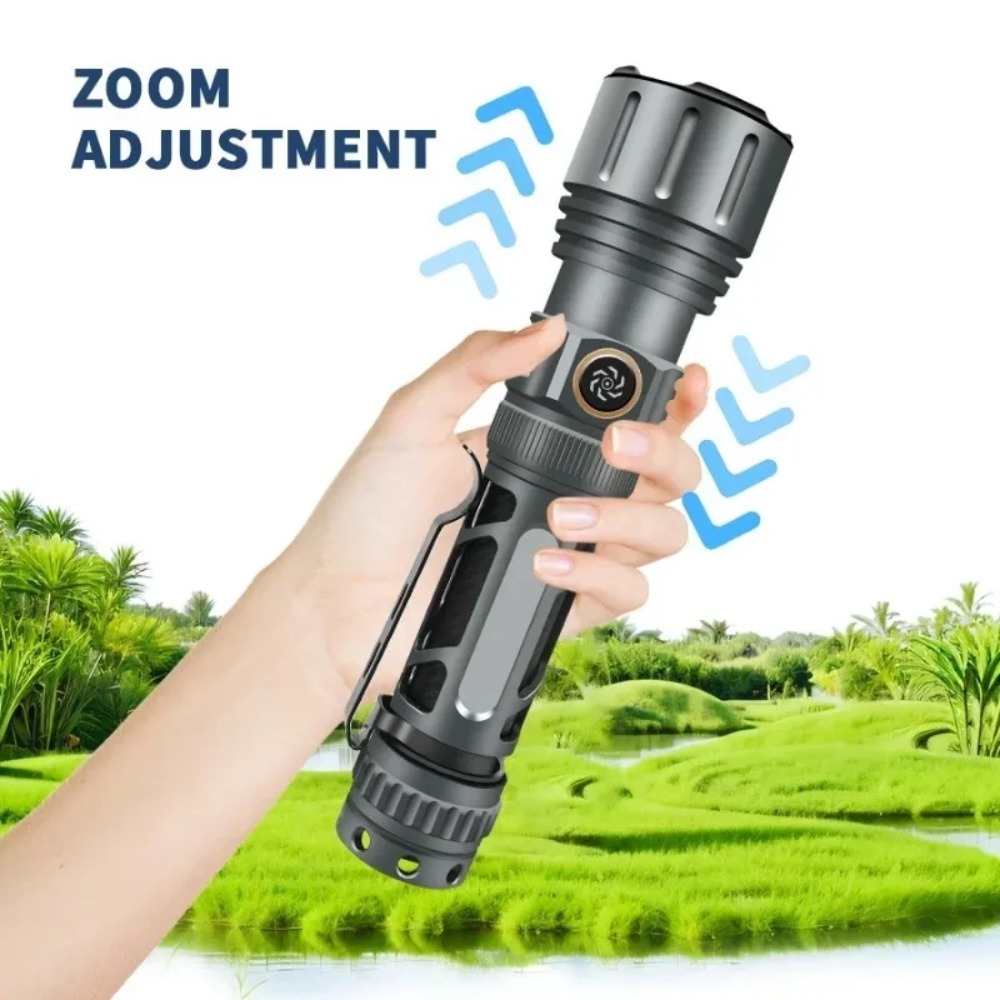 Superheldere zaklamp Draagbare - Tactical Flashlight Rechargeable recensie en prijs