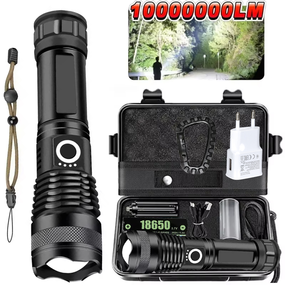 Krachtige LED-zaklamp Oplaadba - Tactical Flashlight Rechargeable recensie en prijs