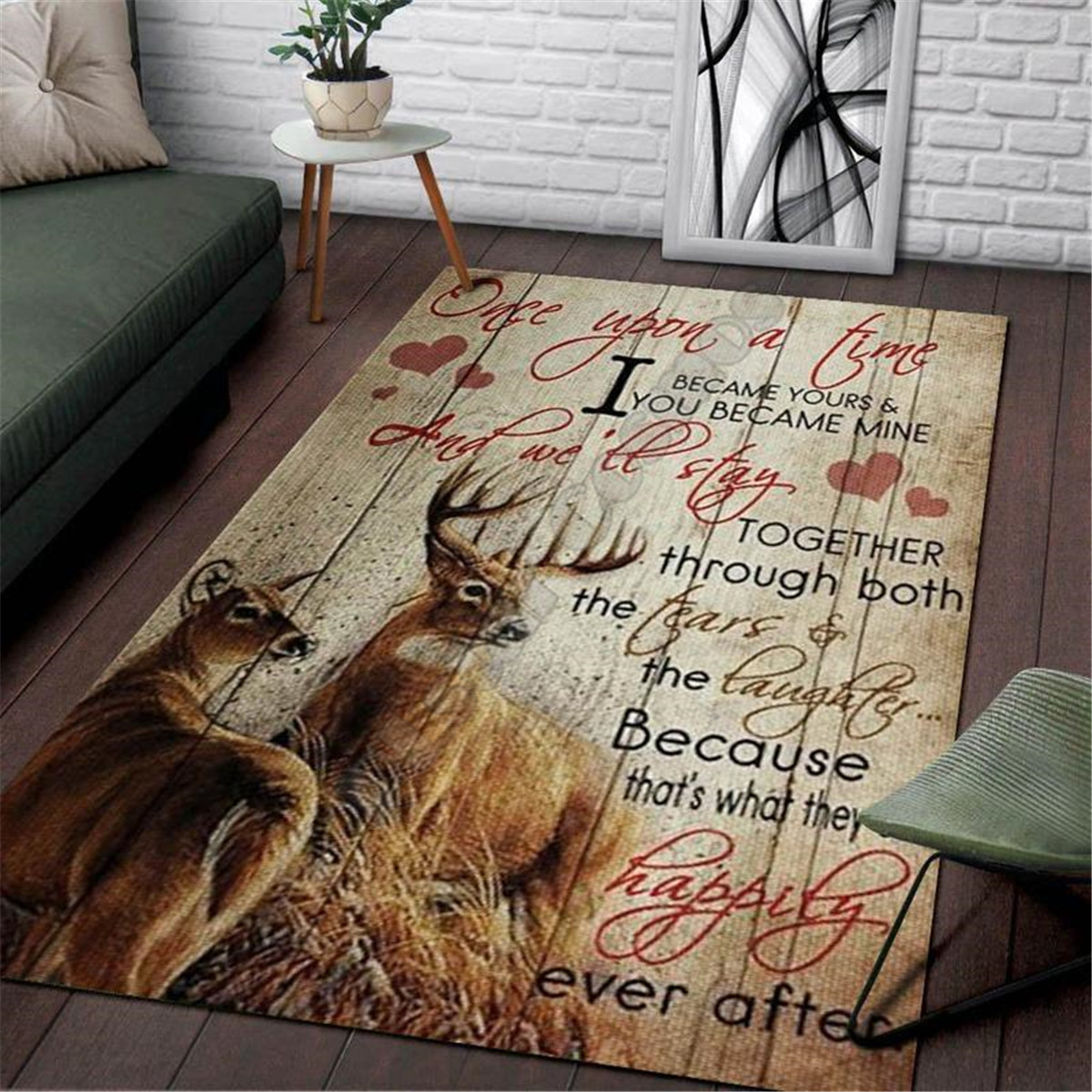 Hertenjacht Area Rug 3D-geprin - Hunting Outdoor Rug recensie en prijs