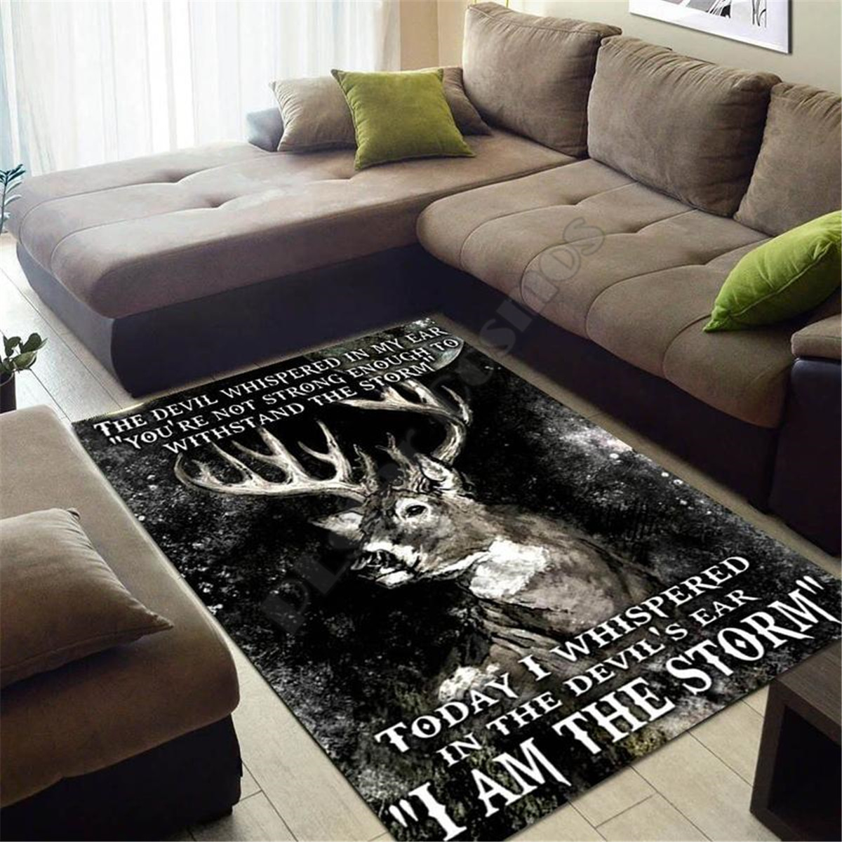 Hertenjacht Area Rug 3D-geprin - Hunting Outdoor Rug recensie en prijs