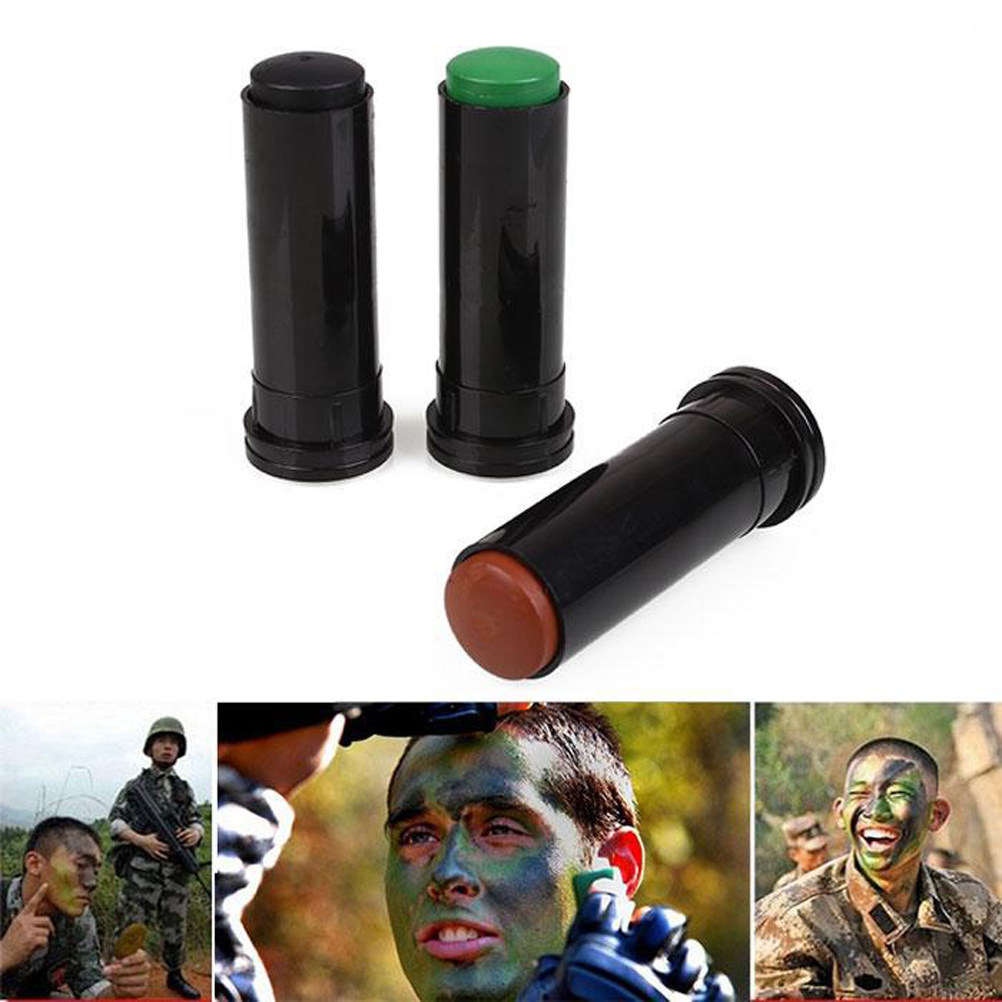 3 stuks Camo gezichtsverf huid - Camo Face Paint recensie en prijs