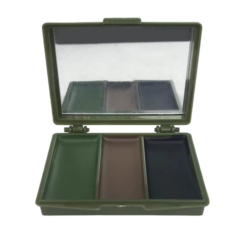 3-kleuren legerfans CS schiete - Camo Face Paint recensie en prijs