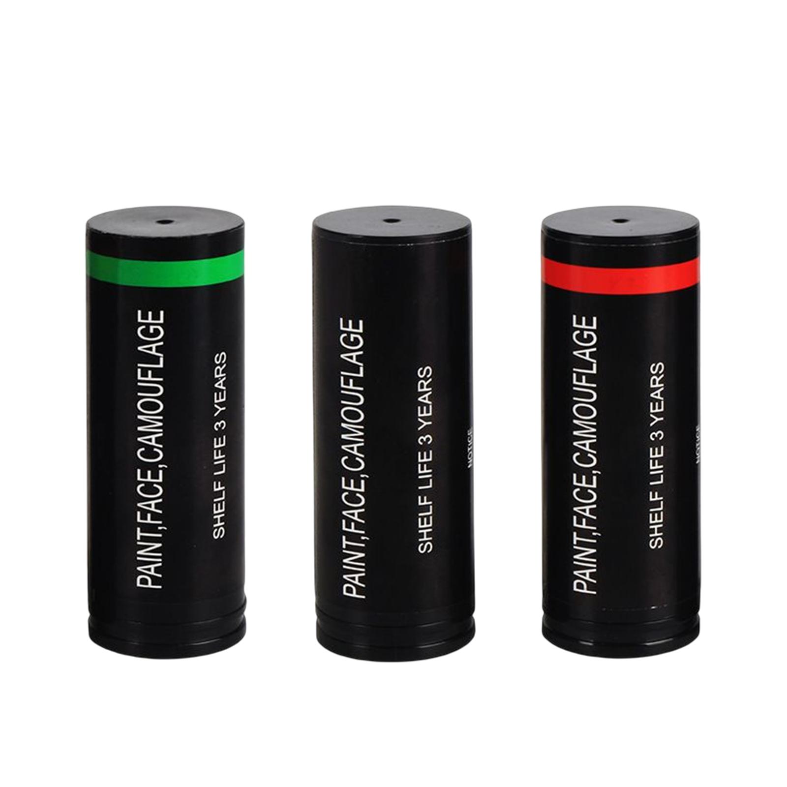 3x Rood Zwart Camo Gezicht Ver - Camo Face Paint recensie en prijs