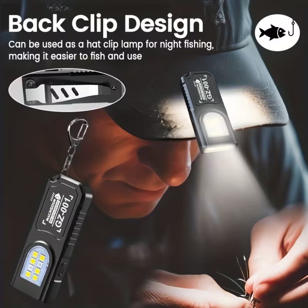 Mini COB LED-sleutelhangerzakl - Tactical Flashlight Rechargeable recensie en prijs