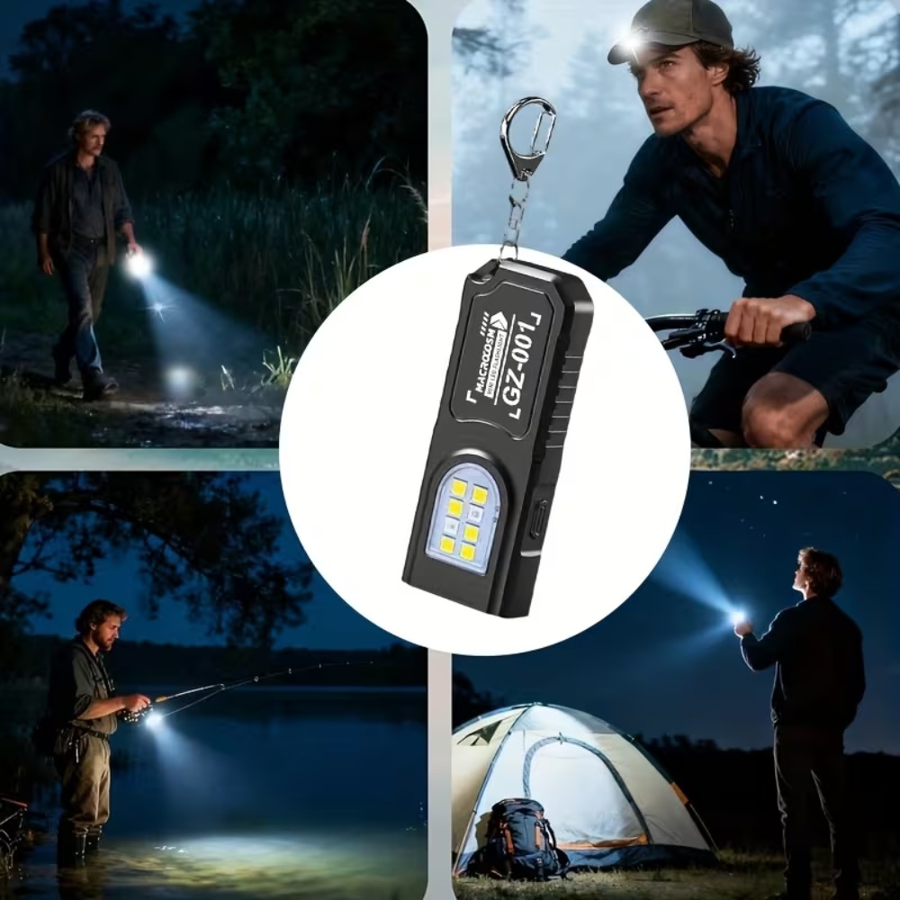 Mini COB LED-sleutelhangerzakl - Tactical Flashlight Rechargeable recensie en prijs